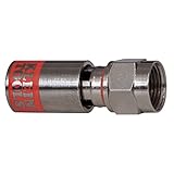 Klein Tools VDV812-618 Universal BNC Compression Connectors With Universal Sleeve Technology, 50-Pack