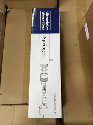 Image of iSpring UVF11A UV Water Filter for Under Sink Water Filter & RO Systems
