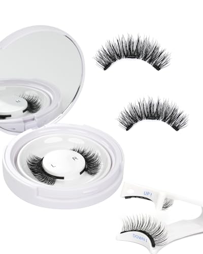 Obeyalash Ciglia Finte Magnetiche Naturali Look Ciglia Magnetiche Con Applicatore