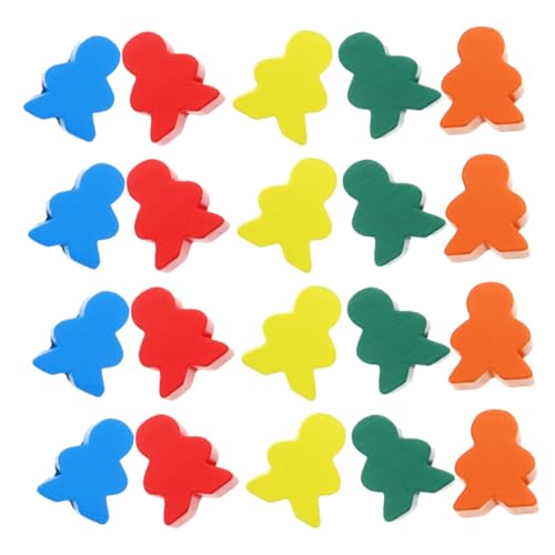 SEWACC 50個 ピース 知的なチェス盤 堅木張りのゲームカウンター ボードゲームの装飾 カラフルなチェス トークン バックギャモン ゲームテーブル ポーン 裏庭のゲーム チェステーブル