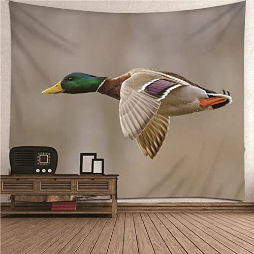 Tapiz de pared Pato Volador Kpop gris para decorar tu terraza o playa en 200x150cm
