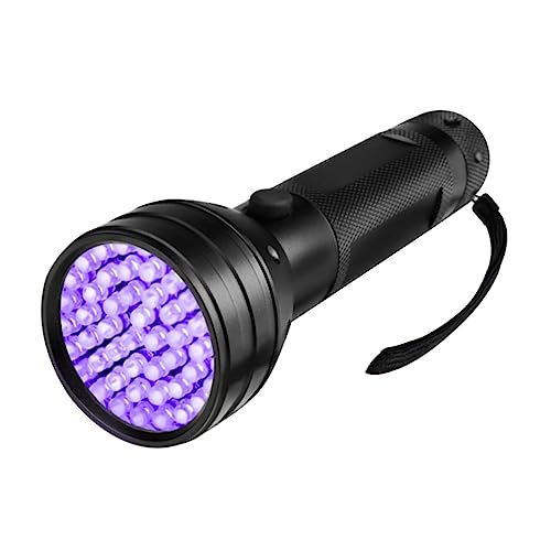 HOMSFOU LED Antorcha de Detección de Fluorescencia y Autenticación Uso Bolsillo