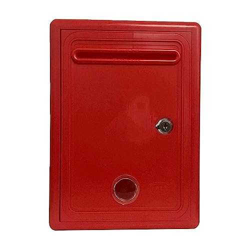 Boîte aux lettres en plastique murale 290 x 210 mm avec fente pour boîte à suggestions
