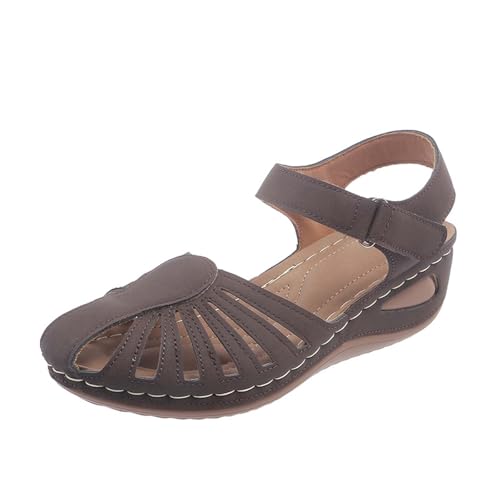 2025 Sandalias Mujer Ligero Casual Color Sólido Zapatos Deportivas Sandalias Moda Zapatos para Caminar Senderismo Vacaciones