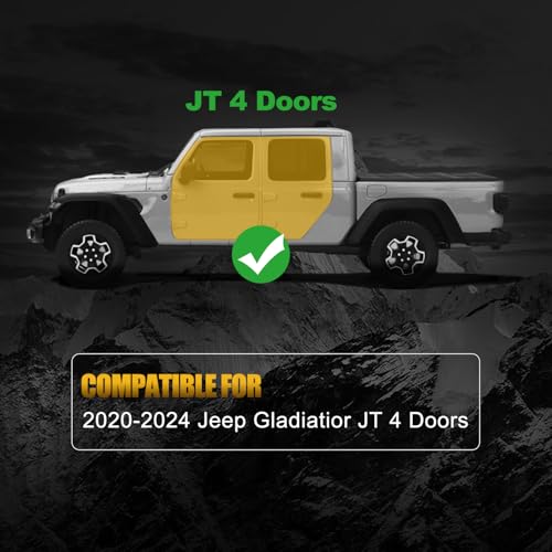 Estribos laterales para Jeep Gladiator JT 4 puertas 2020-2025 miniatura 2