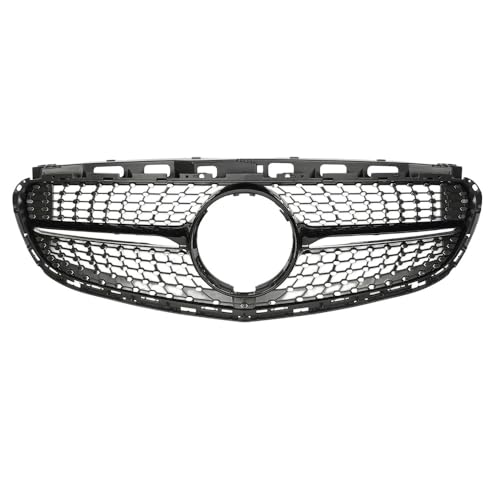 Calandre avant noire brillante pour Mercedes Classe E W212 restylée 2014-2016