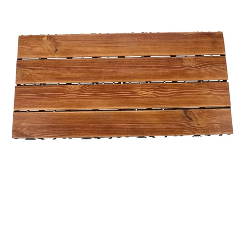 Panneaux en bois pour murs et sols extérieurs en bois carbonisé haut de gamme pour terrasse