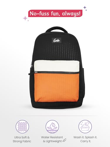 Image of Genie 19 inch Laptop Backpack for Women & Girls | Spacious Office, College & Travel Bag | Water Resistant, Multi-Compartment with Padded Laptop Sleeve