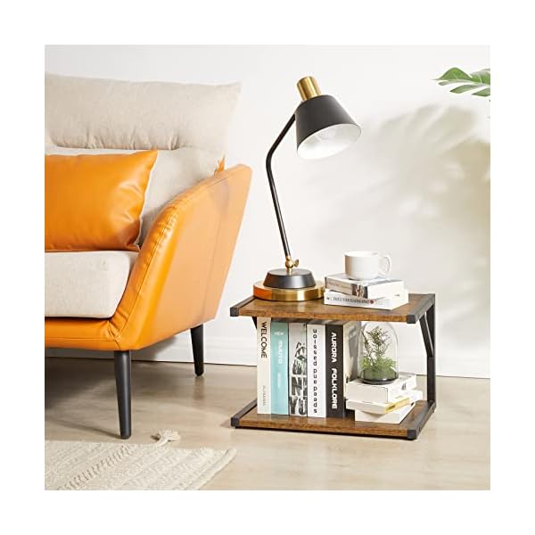IBUYKE 2-stöckiger Desktop-Druckerständer, Mehrzweck-Schreibtisch-Organizer, Aufbewahrungsregal, Bücherregal, Druckerregal für Faxgerät, Scanner, Akten, Bücher – Bild 10