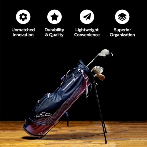 Sun Mountain 2025 4.5LS 14-Way VLO Bag - Prime Organization with Our 14 Way Golf Stand Bag - Lightweight Golf Club Bag with Full-Length Pockets and Adjustable Straps for Enhanced Carry - Image 4