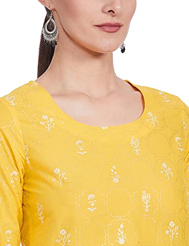 Image of BIBA Women's Cotton Straight Kurta