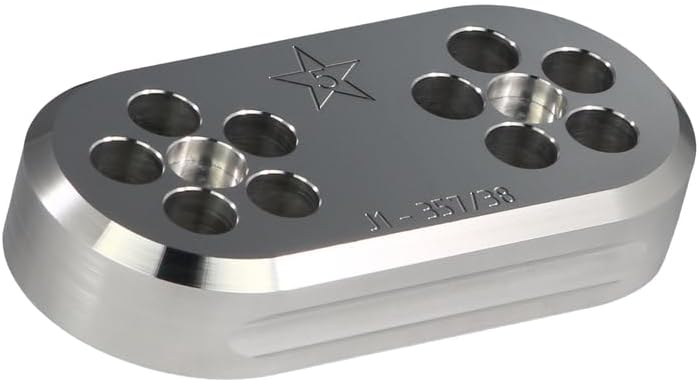 5 Star J1-357/38 Bedside Block fits Ruger SP101, Smith & Wesson 37, 38, 40, 49, Charter Arms .357/.38, Taurus 85, 605, 651, 851, Rossi 68