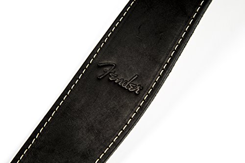 Fender Ball Glove Sangle en cuir pour Guitare – Noir - Les Beatles, Paul McCartney, John Lennon, RIngo Starr, George Harrison Fender Ball Glove Sangle en cuir pour Guitare - Noir – Image 4