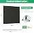 LooYee 24 PCS 24" x 24" Black Drop Ceiling Tiles, 2ft x 2ft PVC Smooth Ceiling Panels - Waterproof, Fire-Rated to Prevent Breakage - Cover 96 Sq.Ft