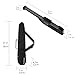 PEFEEL USB Charging Smart Acoustic Electric Pocket Travel Chord Practice Portable Guitar Neck for Beginner AI LCD (BLACK)