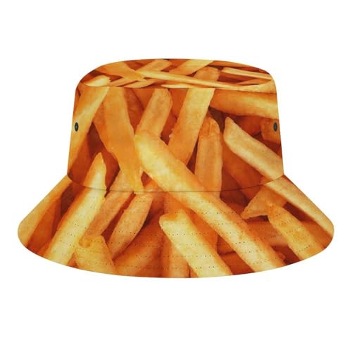 Image of Food Golden Corn Bucket Hats Unisex Washed Cotton Lightweight Outdoor Summer Beach Sun Hats Men Women Bucket Hat for Travel