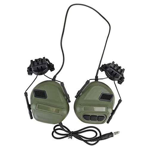Image of VELURA Helmet Headset Headphone for PTT Radio Communication|1 Headset| Hearing Protection|Sporting Goods
