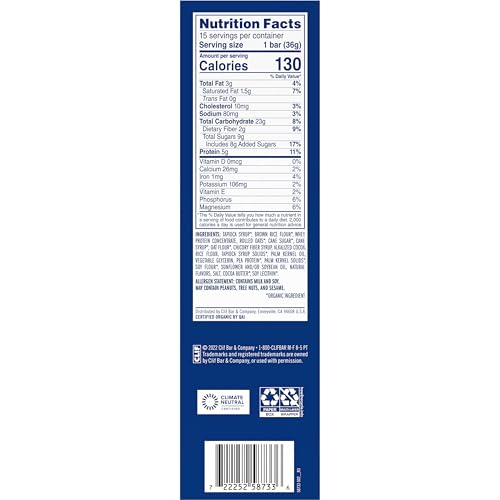 Clif Kid Zbar Zbar Protein - Cookies 'N Creme thumb #11