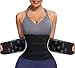 Bingrong Fajas Reductoras Adelgazantes Faja Lumbares Mujer Trabajo Fajas Deportivas Neopreno Cinturón Lumbar Mujer Waist Trainer Corset Fajas para Adelgazar Entrenador de Cintura (Negro, Medium)