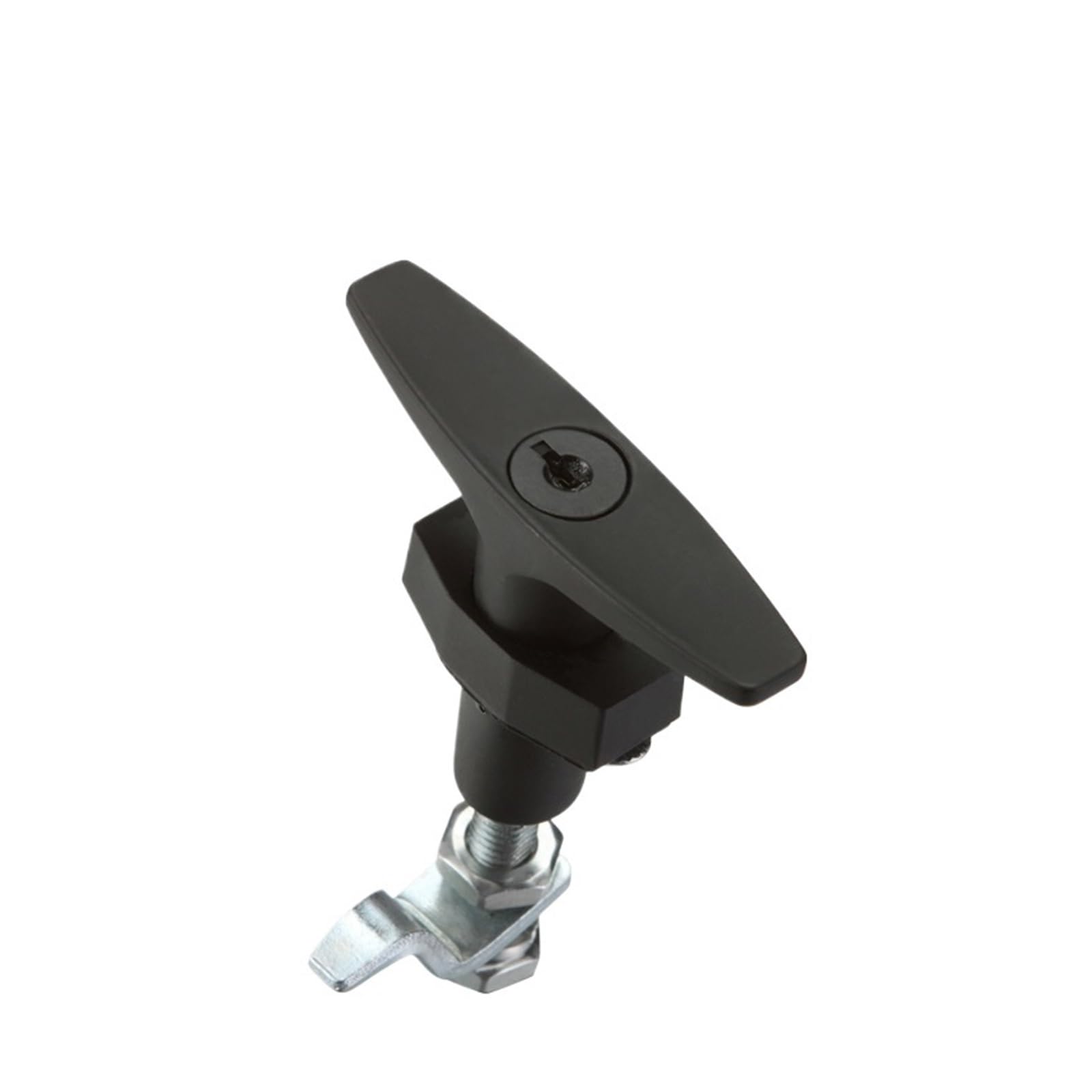 Tnbccxn Ms309 B Key Cam Lock, Ms309 T Shape Cam Lock Equipment Compression Type Rotary Lock Telescopic Switch Industrial Cabinet Lock(Ms309 B Key)