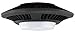 RAB Lighting GLED78Y Garage Ceiling 78W Warm LED with Prismatic Lens, Bronze