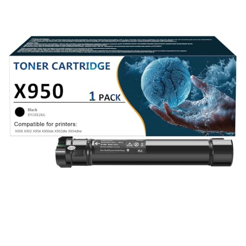 DTGNDA X950 X950X2KG Black Toner Cartridge 1-Pack