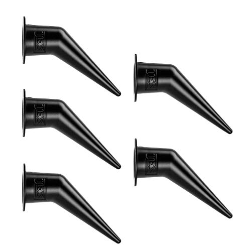 JES Angle Nozzle for Sausage and Bulk Caulk Guns 5-Pack