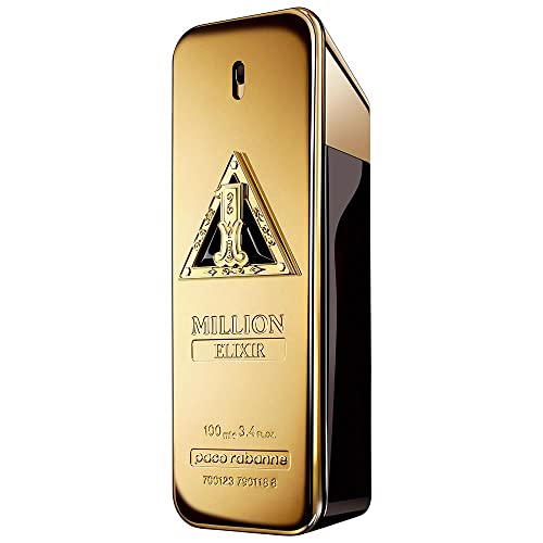 Perfume Masculino 1 Million Elixir, Dourado, Paco Rabanne, 100 ml