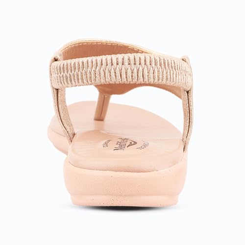Image of Medifeet Elegance Beadwork Slingback Sandals for Women with Plush Cushion Footbed