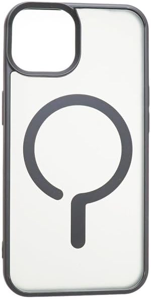 Front view of the Generic Plastic Back Cover for iPhone 13, showing the MagSafe-compatible ring.