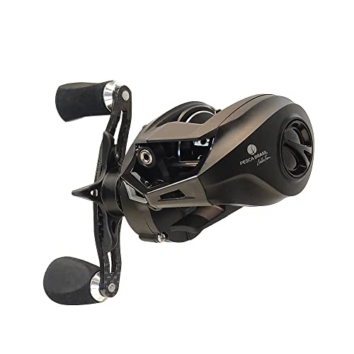 PB COLLECTION, Carretilha Raptor Collection, Lado Direito, Perfil Baixo, 7+1, Modelo Extremamente Le