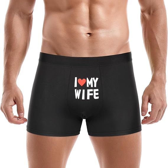 Men's Sexy Printed Boxer Briefs, Fashion, Breathable And Elastic Underwear, Ideal Gift For Husband Or Family