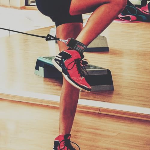 Tobillera para máquina de gimnasio en rutinas de glúteos USI UNIVERSAL 2