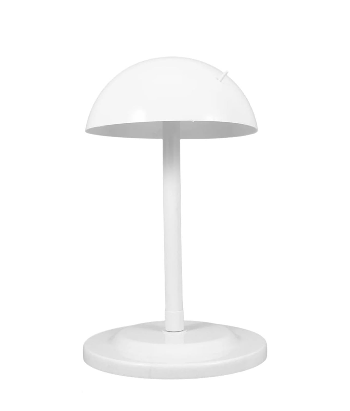 zyrqon Telescopic Hat Stand Adjustable Desktop Holder Stable Retail Display Rack Freestanding For Shops(White)