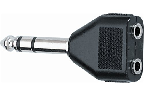 Adattatore Jack Stereo - 2 Mini Jack Femmina