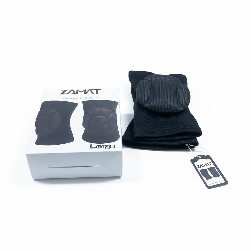 ZAMAT Athletic Knee Arm Guards for Sports, Breathable Compression Elbow guards with Non-Slip Support, Lightweight Protective Leg guards for Running, Basketball, Volleyball, Fitness Training