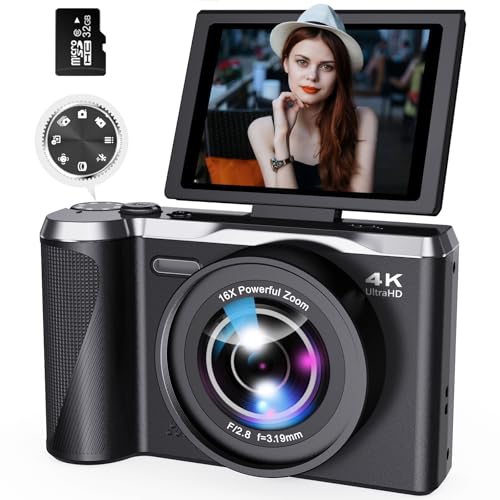 Digital Camera 4K for Photography and Video, 56MP Autofocus Vlogging