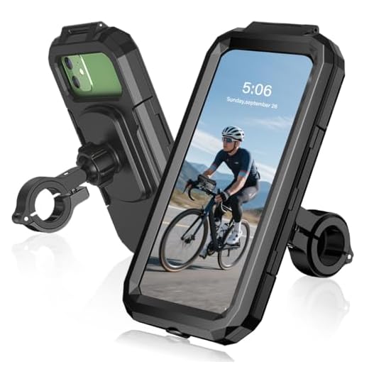 ENONEO Supporto Smartphone per Moto Impermeabile 360°Gradi