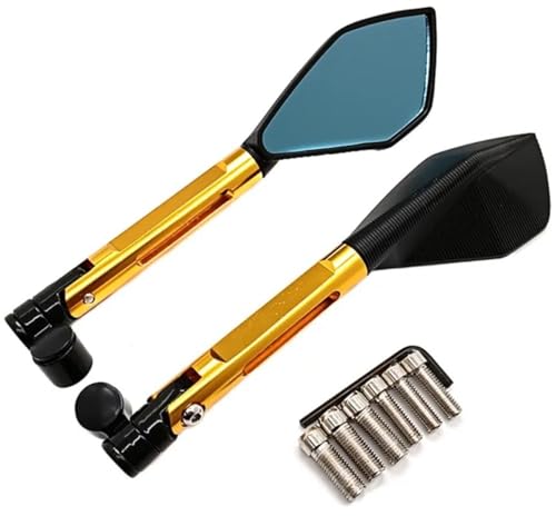 �I�[�g�o�C�T�C�h�o�b�N�~���[�ɓK������A�v�����A Tuono �}�i Dorsoduro Shiver Pegaso SXV Scarabeo Sportcity SR50R(Gold1)
