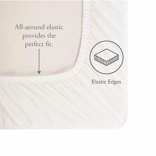 Image of Laura Ashley - Queen Size Sheet Set, Soft Cotton Sateen Bedding with Matching Pillowcases, Fully Elastic Fitted Sheet, Deep Pocket, Floral Room Decor, Silky Smooth All-Season Comfort (Lilian Coral)