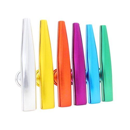 Balight Lot de 6 Kazoo en Métal pour Adulte et Enfant, Diaphragme Kazoo de Musique Instrument pour Guitare, Ukulélé… - Les Beatles, Paul McCartney, John Lennon, RIngo Starr, George Harrison Balight Lot de 6 Kazoo en Métal pour Adulte et Enfant, Diaphragme Kazoo de Musique Instrument pour Guitare, Ukulélé… – Image 3