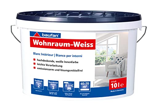 baufan Wohnraumweiss 10l