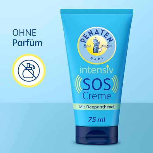 Penaten Kleine Helfer SOS Creme 75ml, beruhigende Feuchtigkeitscreme für Babys mit Dex-Panthenol für empfindliche Haut, bei Reizungen und Rötungen 4