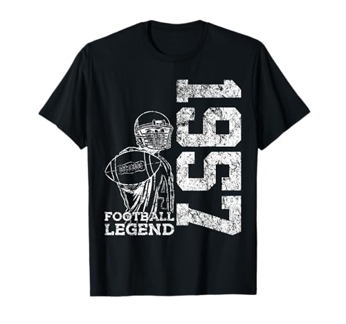 69 AÑOS DE Football Legend 1957 69. Cumpleaños Camiseta