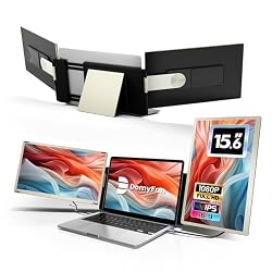 domyfan 15.6" Laptop Screen Extender, 120% sRGB FHD 1080P…