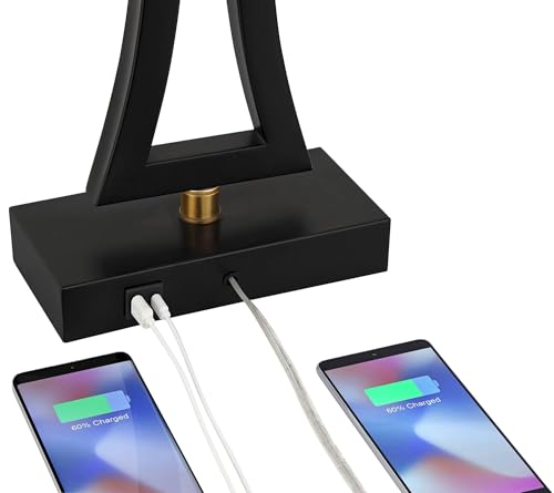 Set de 2 Lámparas de Mesa Modernas Roxie 31" Negro miniatura 6