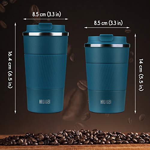 HASAGEI Travel Mug, Insulated Coffee Cup with Leakproof Lid - Image 3