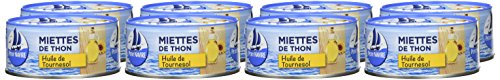 Miettes De Thon À 'huile De Tournesol Petit Navire La Boite De 104 G Net Égoutté - vue 7