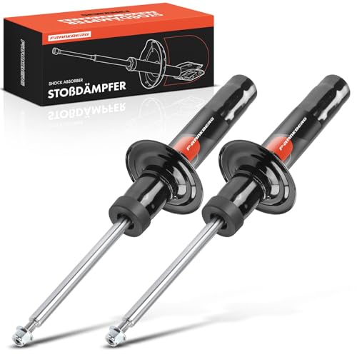 Frankberg 2x Shock Absorber Strut Front Left Right 534mm Gas pressure Compatible with A6 Avant 4G5 4GD A6 4G2 4GC A7 Sportback 4GA 4GF Replace# 4G0413031AF,341743