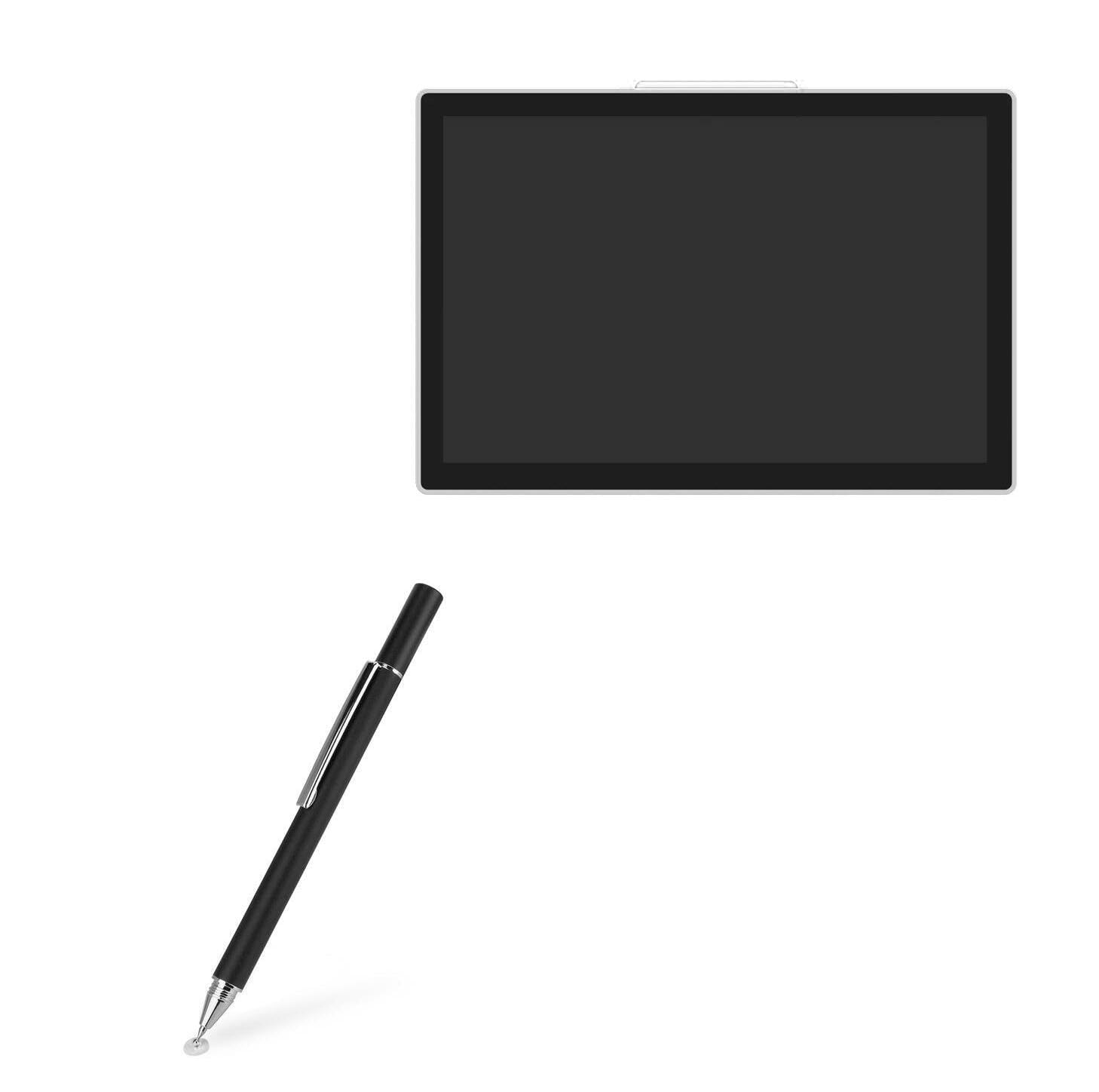 BoxWave Stylus Pen Compatible with Advantech UTC-310G - FineTouch Capacitive Stylus, Super Precise Stylus Pen - Jet Black